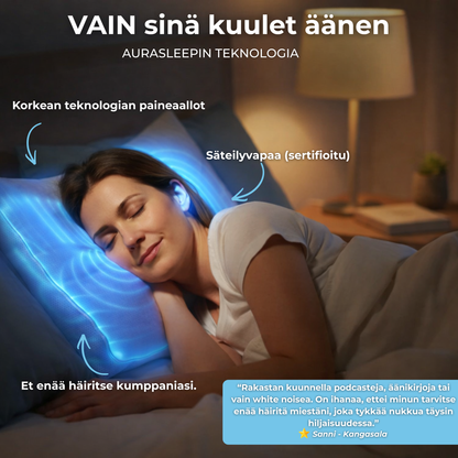 AuraSleep™ – Avain parempaan uneen